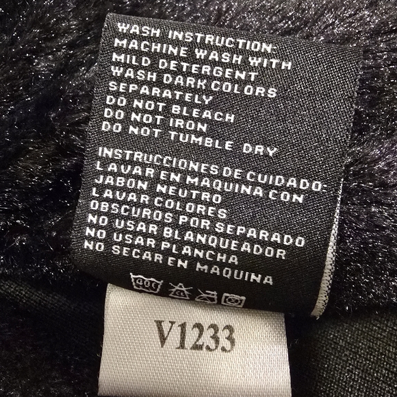 YMI Ladies Size Large Vest Black Brown Gold Hardware Zipper Pockets Fuzzy Lining - Picture 8 of 8